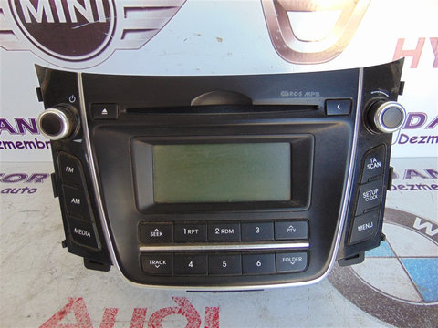 RADIO CD HYUNDAI I30 - COD: 96170 A6200GU / AN 2014