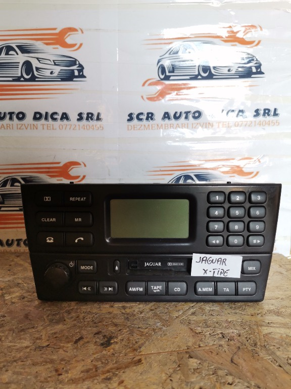 Radio CD Jaguar X-Type 2.0 Motorina 2004, 4X4318B876AC