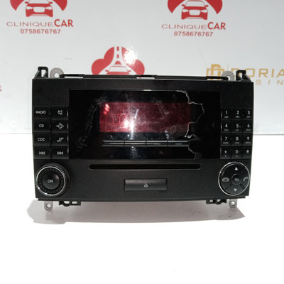 Radio cd Mercedes A-Class W169 A200 CDI 2006 A1698