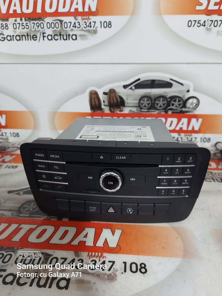 Radio CD Mercedes-Benz GLA 2.2 Motorina 2016, A2469002617