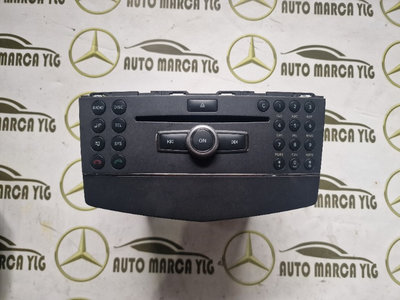 Radio CD Mercedes C class W204 cod A2049069701