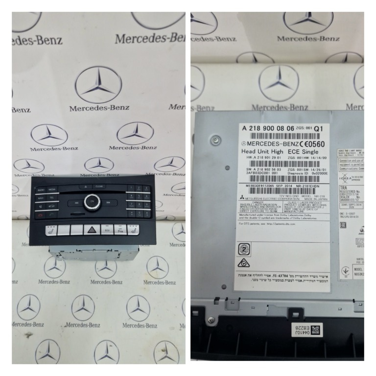 Radio cd Mercedes CLS350 cdi w218 A2189000806