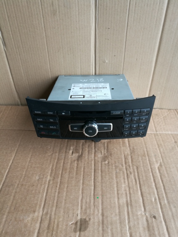 Radio cd mercedes e classe w212 A2129001317