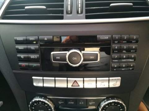 Radio cd navigatie Mercedes c220 cdi w204 facelift 2012-2014