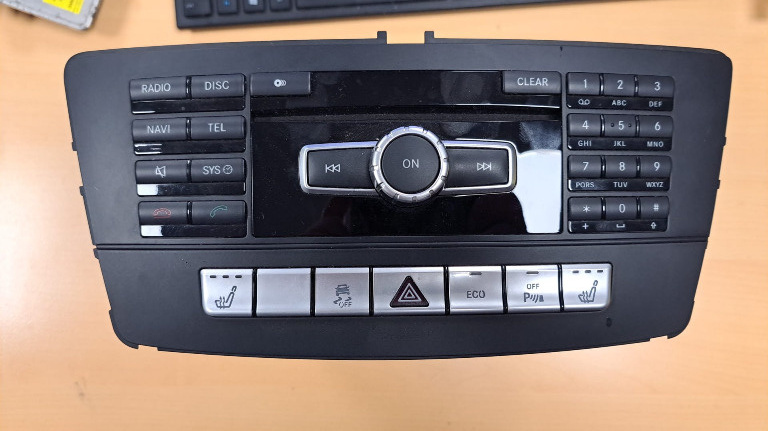 Radio CD NTG 4.5 Mercedes ML W166 C Class W204 cod A1669002611 A1669019400 A2129025008