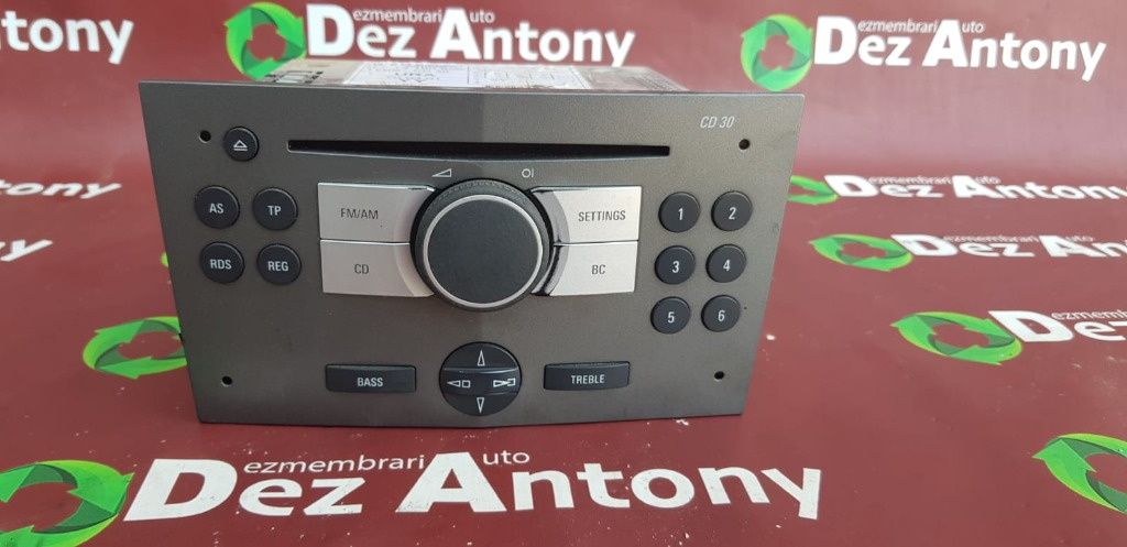 Radio CD Opel Astra H Opel Zafira B cod 13190856 453116246