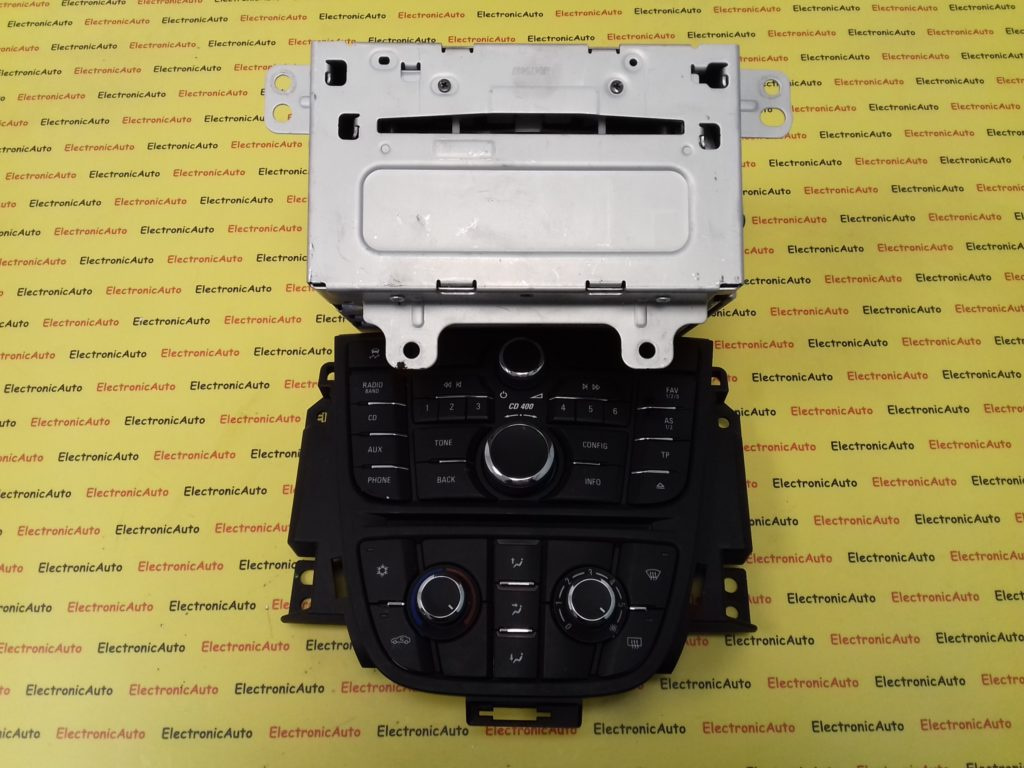 Radio CD Opel Astra J, 22936573, 13346050, 13346092