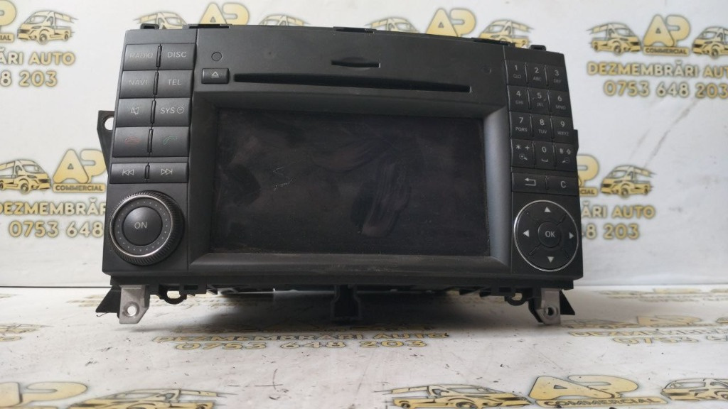 Radio CD Original MERCEDES-BENZ Vito Bus (W639) 3.7 CDI 224 CP cod: A6396891031