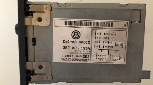 Radio CD original Volkswagen Passat b5.5