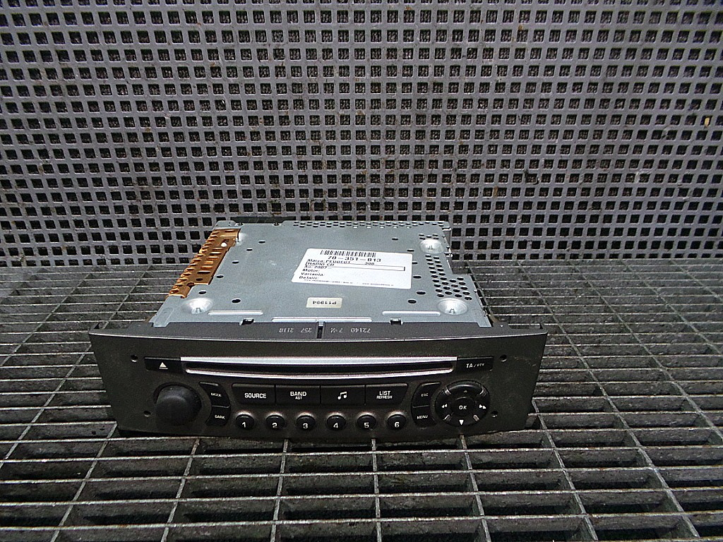 RADIO CD PEUGEOT 308 308 - (2007 2013)