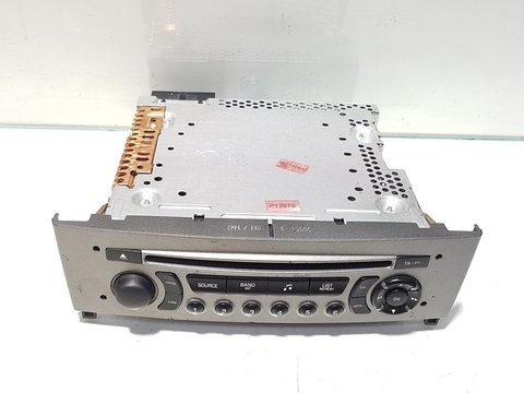 Radio cd, Peugeot 308, cod 96650205XH (id:386579)