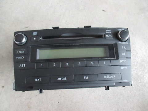 Radio cd player 86120-05150 Toyota Avensis T27 2009 2010 2011 2012 2013 2014 2015