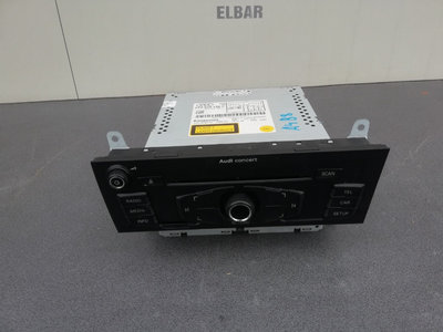 Radio CD Player Audi A4 B8 8K an 2008 2009 2010 20