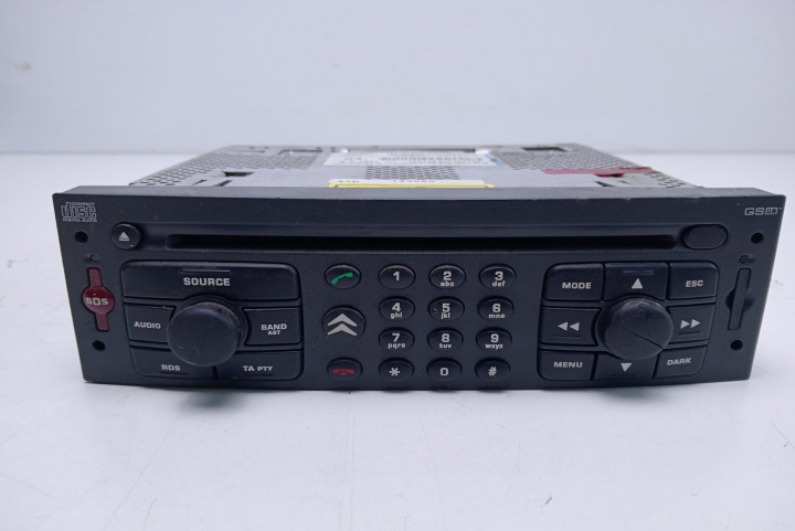 Radio CD player auto 96553199ZE Citroen C5 [facelift] [2004 - 2008]