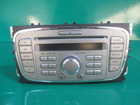 RADIO / CD PLAYER AUTO COD 7S7T-18C815-BA FORD MONDEO MK4 FAB. 2007 - 2014 ⭐⭐⭐⭐⭐