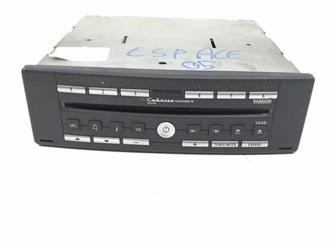 Radio CD player auto Renault Espace 4 3.0 V6 24V DCI 2005 SH 8200089153