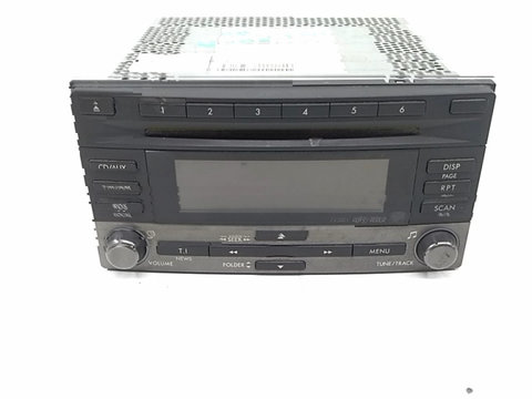 Radio CD player auto Subaru Impreza 1.5 G 5M 5P 79KW (2009) SH 86201fg400