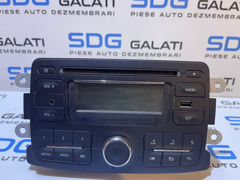 Radio CD Player cu AUX Auxiliar si USB Dacia Logan 2 2012 - 2017 Cod 281155216R 281155216