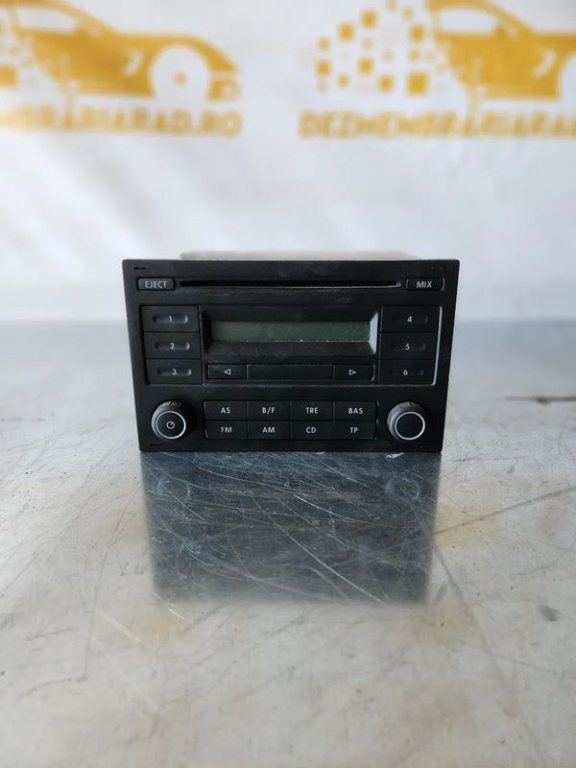 Radio Cd Player Cu Magazie Vw Polo 9N3 An 2006-2007-2008 Original