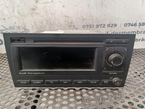 RADIO CD PLAYER CU NAVIGATIE 8E0035192S MX 1253 Audi A4 B7 [2004 - 2008]