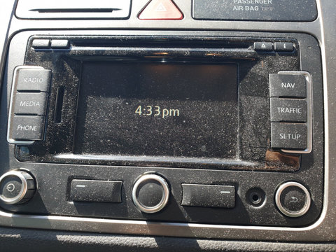 Radio CD Player cu Navigatie GPS Aux Auxiliar RNS 315 cu Bluetooth Volkswagen Touran 2003 - 2010