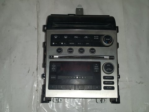 Radio CD Player cu Panou/ Modul Clima Infiniti G35/ V35 2003-2007