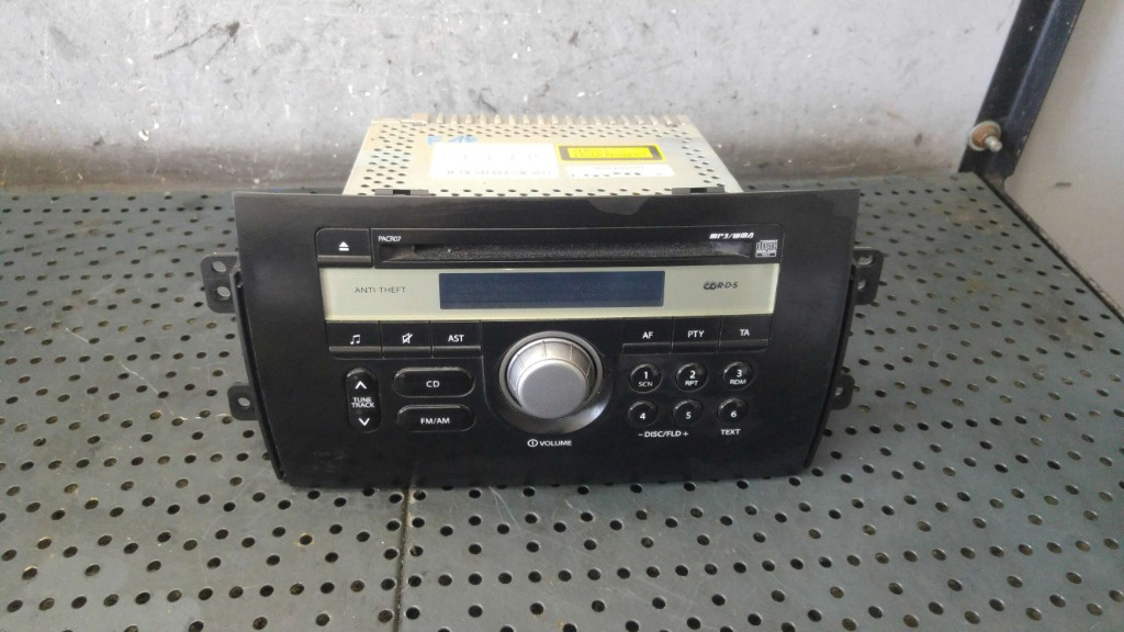 Radio cd player fiat sedici 189 3910179jb 3910179j