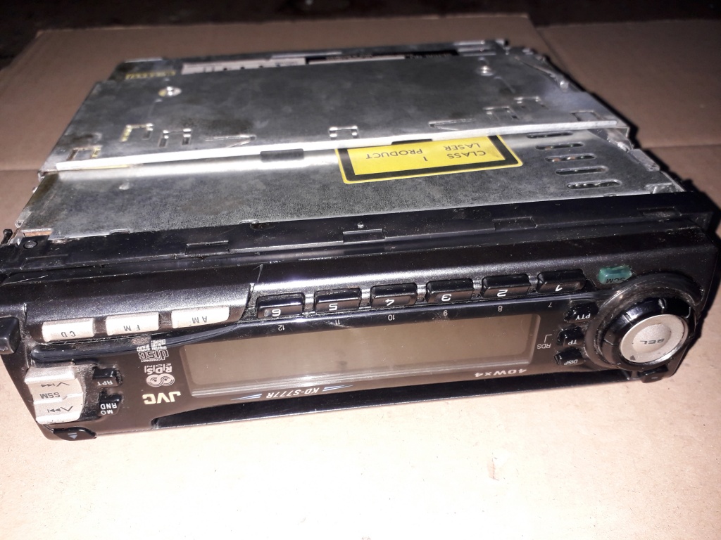 Radio CD player JVC