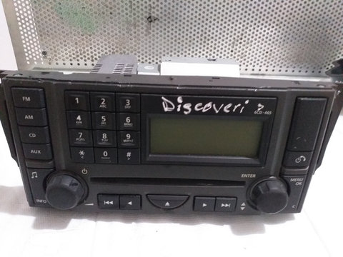 RADIO CD PLAYER LAND ROVER DISCOVERY 3 2.7 An2004 2009 CodVUX500490