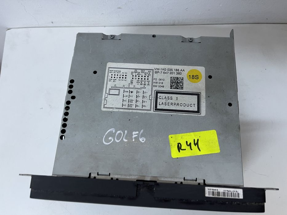 Radio cd player mp 3 VW Golf 6