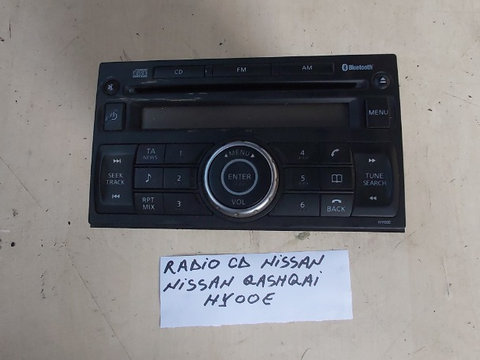 Radio CD / Player MP3 / HY00E / Nissan Qashqai / j10 / 2007-2013