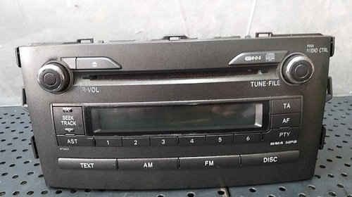 Radio cd player mp3 toyota auris e15 861