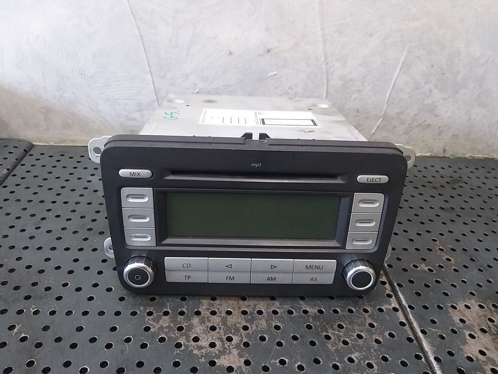 Radio cd player mp3 vw golf 5 1k 1k0035186ad 76462