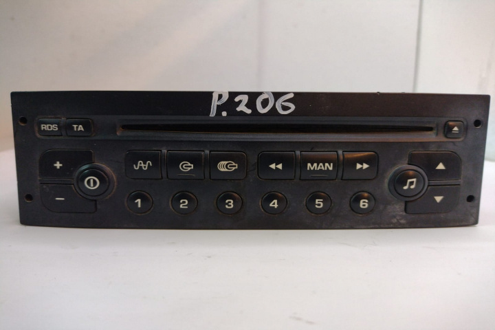 Radio - CD Player Peugeot 206 96627714XT/PSARCD100