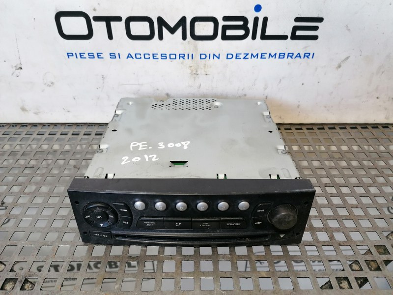 Radio CD Player Peugeot 3008: 7649146392 [Fabr 2008-2016]