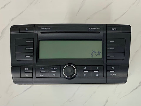 Radio CD Player Stream MP3 Skoda Octavia 2 [2004 - 2013], cod 1Z0035161C