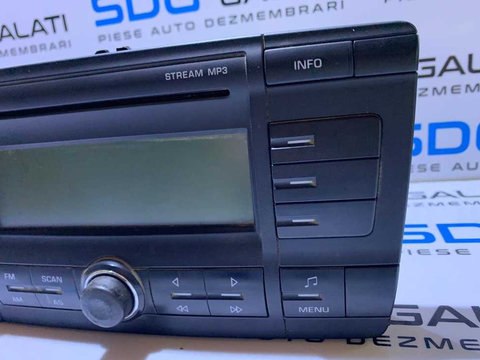 Radio CD Player Stream MP3 SkodaAuto Skoda Octavia 2 2004 - 2013 Cod 1Z0035161C