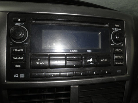 Radio CD player Subaru Impreza 2011 86201fg420, pf 3294a a