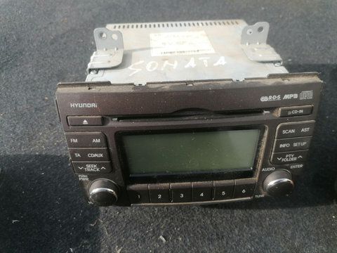 Radio cd player unitate audio Hyundai Sonata NF 2008 2009 2010 2011 cod 96185 3k200