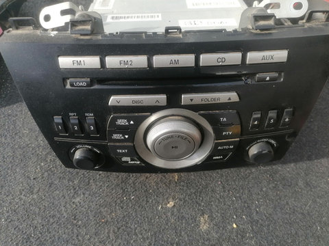 Radio cd player unitate audio Mazda 3 BL cod BDA466AR0B