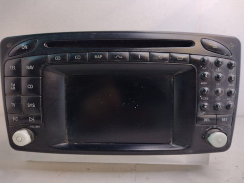 Radio CD player with part number 8618001123 8618001123 Mercedes-Benz ML W163 [facelift] [2001 - 2005]