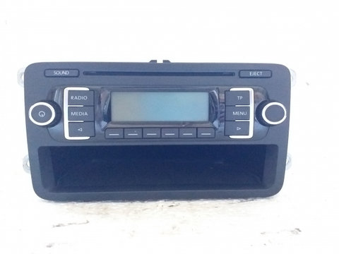 Radio CD Radio CD player cu spatiu depozitare VW Golf 5/6/7 Cod: 1K0035156 1K0035156 Volkswagen VW Golf 6 [2008 - 2015]