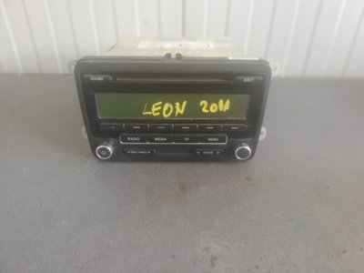 Radio CD Seat Leon 1P Facelift 1.2 TSI 105 cai mot