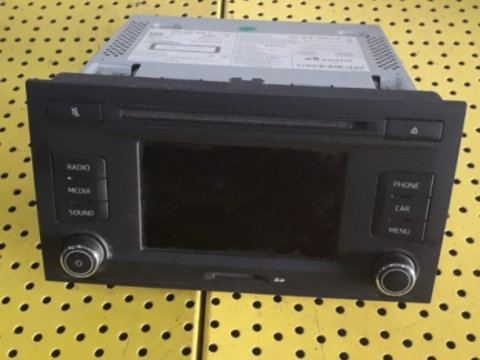 Radio CD Seat Leon 5F (2012-prezent) orice motorizare 5F0035869A