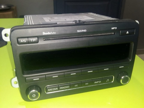 Radio CD Skoda Fabia II ( Tip 5J; 2007-2018) oricare 5J0035161C 5J0 035 161 C