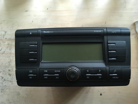 Radio cd skoda octavia 2 1z5 2006-2013 1z0035161b