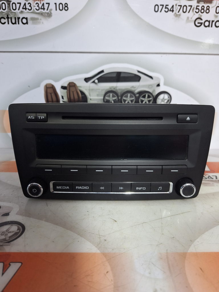 Radio CD Skoda Yeti 2.0 Motorina 2010, 1Z0035161P