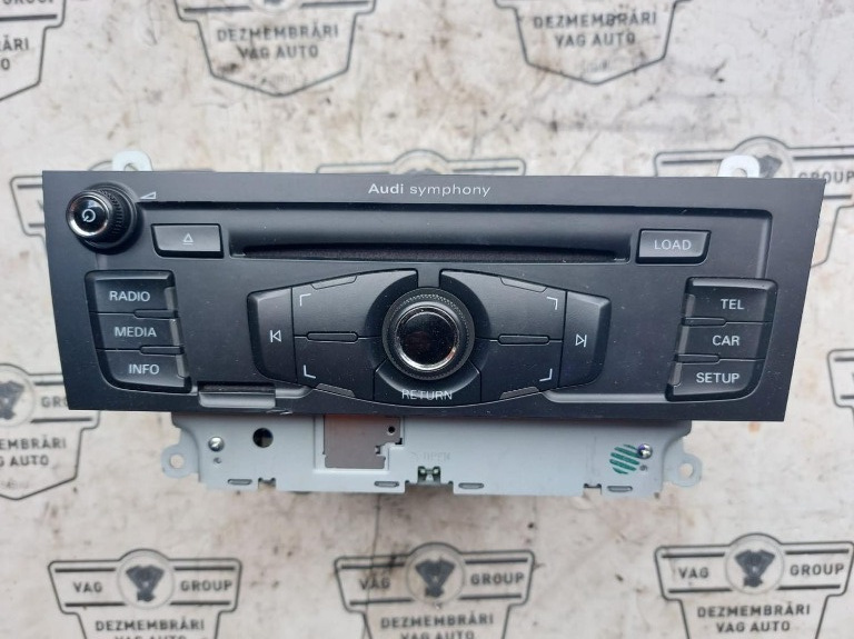 Radio CD Symphony Audi A4 din 2009 cod 8T2035195H 8T2 035 195 H