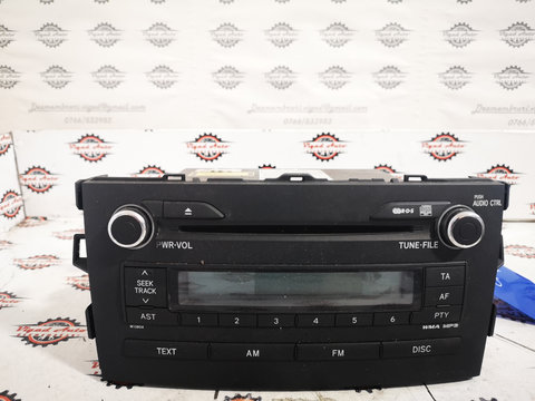 Radio CD Toyota Auris an 2008 cod 86120-02510