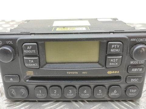 Radio CD Toyota Rav 4 2.0 d 85 kw 2004 - 8612042130
